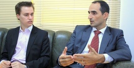 Procurador Regional Eleitoral substituto Douglas Guilherme Fernandes e o Superintendente da Polícia Federal em Mato Gros