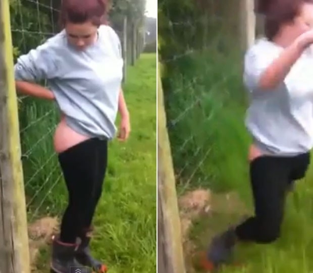 Jovem se deu mal durante brincadeira na qual encostou o bumbum em uma cerca eltrica na Nova Zelndia