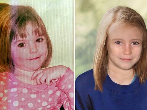Simulao de computador mostra como Madeleine se pareceria em 2012 Teri Blythe / AFP