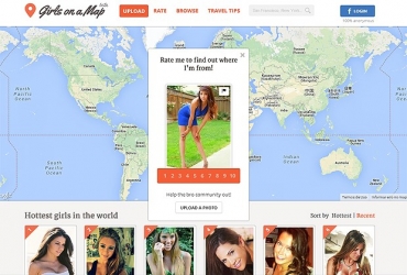 GIRLS ON A MAP, O SITE POLMICO QUE TARTA MULHERES COMO ATRAES TURSTICAS