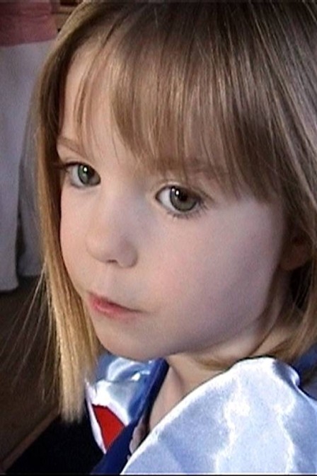 A foto de maro de 2007 mostra Madeleine meses antes de desaparecer