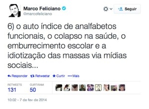 O ERRO GEROU UMA SRIE DE CRTICAS NAS REDES SOCIAIS