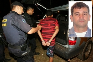 O major Gasparetto (detalhe), ex-segurança de Blairo Maggi, foi executado a tiros em VG