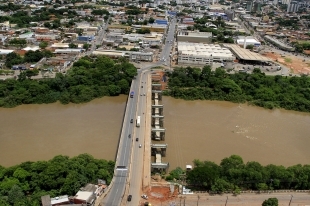 Nvel do Rio Cuiab atingiu nesse momento 6,31 metros