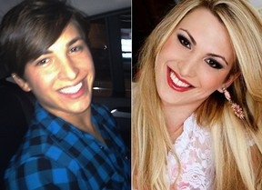Rodrigo Lopes antes e depois de sua transformao