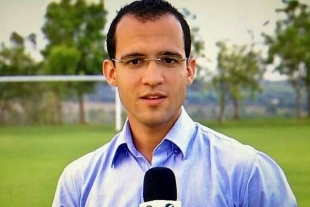 Diego Hurtado, da equipe da TV Centro Amrica que se perdeu em mata em Primavera