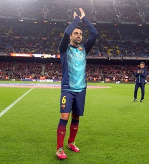Xavi ter reunio com Luis Enrique aps Copa do Mundo