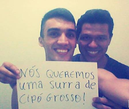 Thiago e Jefferson ironizaram a situao