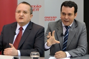 Pedro Taques (PDT) e Ldio Cabral (PT), que tero maior tempo de TV e rdio na propaganda eleitoral
